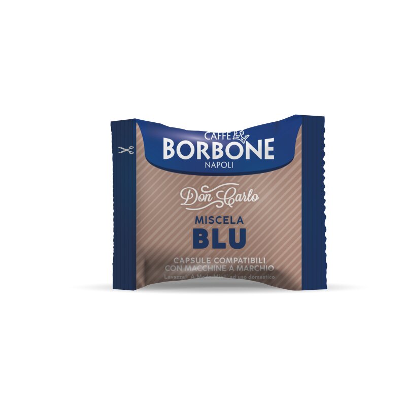 Don Carlo – blau -Kompatibel Lavazza A Modo Mio (Caffè Borbone)