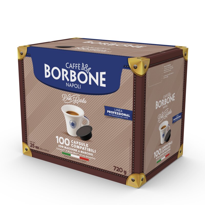 Don Carlo – blau -Kompatibel Lavazza A Modo Mio (Caffè Borbone)