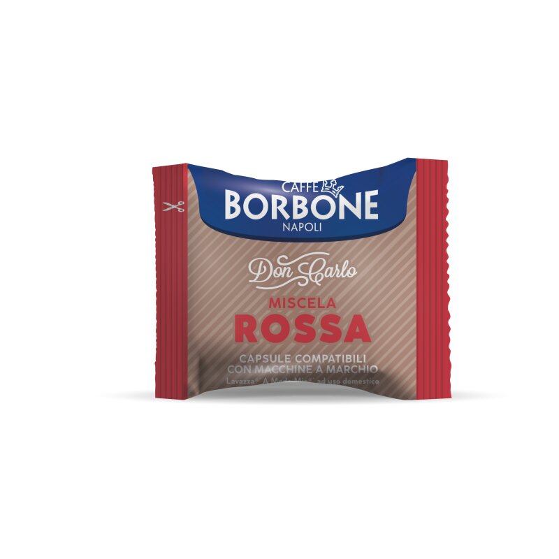Don Carlo – rot -Kompatibel Lavazza A Modo Mio (Caffè Borbone)