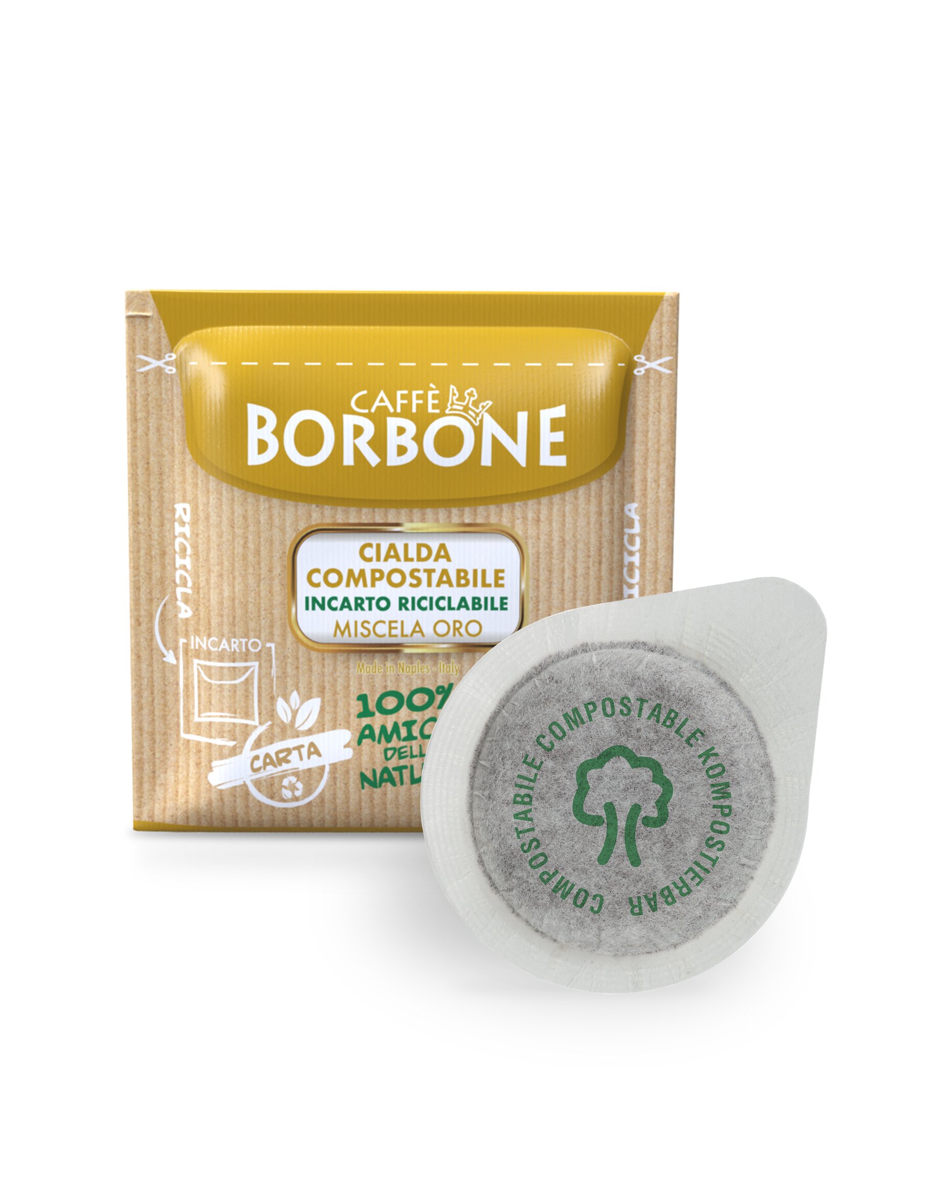 Caffè Borbone ESE Espressopads - Oro (Gold) ab 22,50 EUR bei Crifalu Kaffee günstig online kaufen